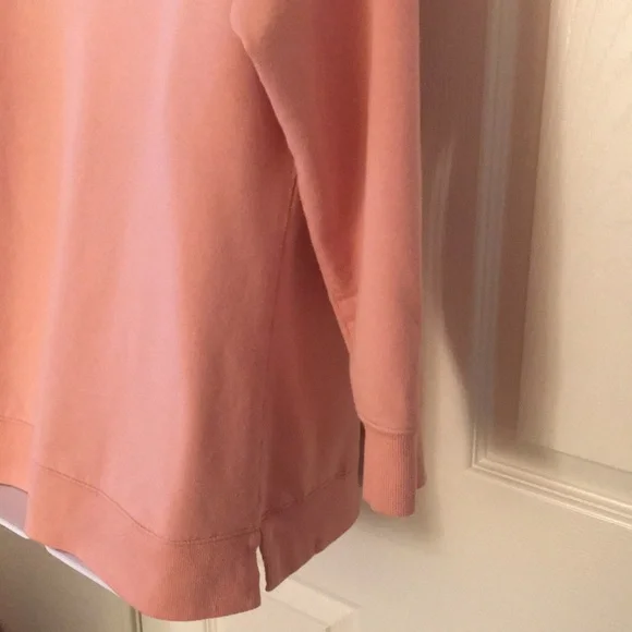 Adorable Pink Cowl Neck Sweatshirt - Picture 15 of 15